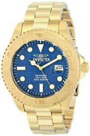 【送料無料】腕時計　プロダイバースイスクオーツアナログinvicta mens pro diver analog display swiss quartz goldplated watch, blue
