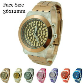 【送料無料】腕時計　プラスチックファッションウォッチladies plastic fashion watch wrhinestones 36x12mm