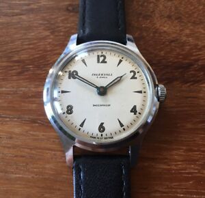 OUTLET SALE 送料無料 腕時計 ingersoll watch 訳あり pristine to 1960 close