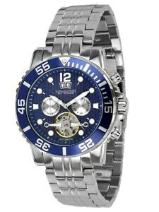 �y���������z�r���v�@�R�}���h�L�����o�[calvaneo gigantische amp; massive sea command deep blue stahl automatikkaliber