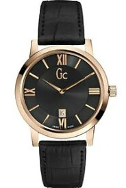 【送料無料】腕時計　メンズスリムクラスローズゴールド guess gc x60005g2s mens slim class rose gold watch 2 years warranty