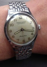 【送料無料】腕時計　ビンテージernest borel automatic watch military felsa 1560 vintage uhr montre