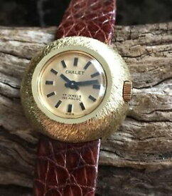 【送料無料】腕時計　ヴィンテージドイツシャレーレディースvintage chalet ladies wristwatch made in gdr