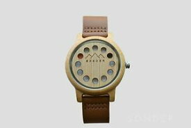 【送料無料】腕時計　メンズモダニストwood watch by s o n d e r mens wood watch, a modernist wooden watch