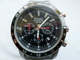【送料無料】腕時計　パルサークロノグラフクォーツpulsar vd53x055 chronograph 100m gents quartz watch 2