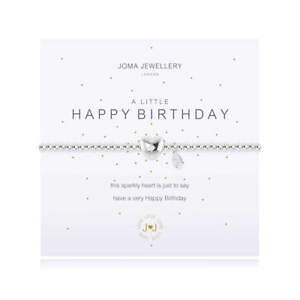 yzANZT[@lbNXuXbgVo[WG[Vo[un poco feliz cumpleaos pulseraplata plateado joma joyera con bolsa de regalo