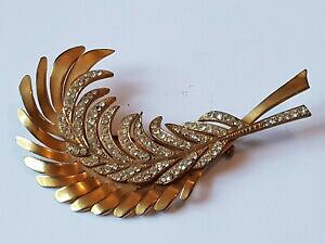 �y���������z�A�N�Z�T���[�@�l�b�N���X�O�����f�p�����u���[�`ancienne jolie grande broche palme strasse