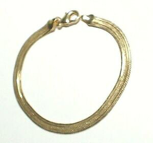 �y���������z�A�N�Z�T���[�@�l�b�N���X�u���X���b�g���f���v���[�Nbracelet ancien modele plaque or maille fantaisie souple