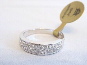 yzANZT[@lbNXOXtXL[NX^TCYtalla n fila de plata esterlina 3 anillo de la eternidadvestido con cristales swarovski genuinos