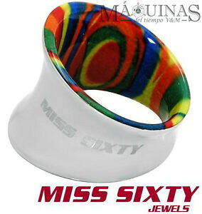 yzANZT[@lbNX~XOTCYC^AX`[Oanillo * miss sixty * talla 12 16,55mm pvp 69 made in italy dg acero ring