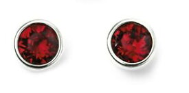 【送料無料】アクセサリー　ネックレススターリングシルバースワロフスキーエレメントクリスタルplata esterlina cristal swarovski elements redondo aritoruby redjulio