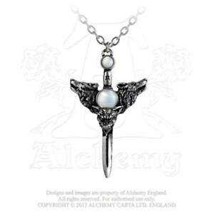 �y���������z�A�N�Z�T���[�@�l�b�N���X�S�V�b�N���[���l�b�N���X�g���[��alchemy gothic joyas wolverine moon p229 collar con remolque