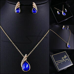 yzANZT[@lbNXCO`F[hhXtXL[GgP[Xjoyas cadena pendientes * noble goteo *, dorado pl, swarovski elements, estuche