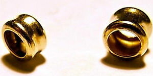 yzANZT[@lbNXS[hOl[granelli pepite tubi in oro giallo 18k da infilare in cordini cotone cuoio