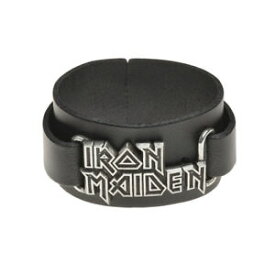 【送料無料】アクセサリー　ネックレスアイアンメイデンブレスレットゴシックoficial iron maiden cuero pulsera por alchemy gothic hombres damas wriststra