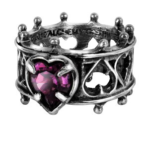yzANZT[@lbNXSVbNsNXtXL[NX^GUxXOs[^[alchemy gothic isabelino rosa swarovski cristal anillo corazn amp; peltre tracera