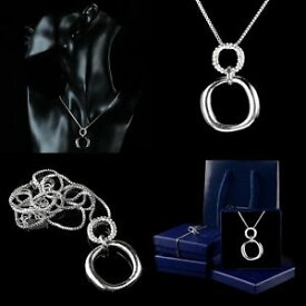 【送料無料】アクセサリー　ネックレスネックレスリングシルバーペンダントオリジナルパッケージseora mujeres joyas collar anillos colgante de plata claramente pedrera * nuevo embalaje origin