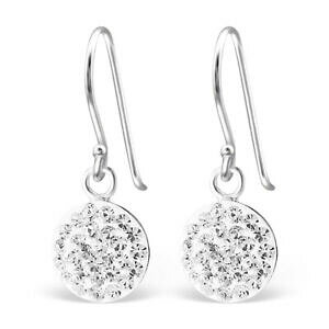 yzANZT[@lbNXVo[COX^[Oohrhnger aproximadamente 9mm 925 plata seora aretes suspendidas las mujeres seguidores sterling