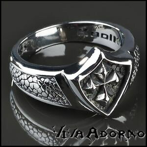 �y���������z�A�N�Z�T���[�@�l�b�N���X�X�e�����X�X�`�[�������O�S�V�b�N�N���X�t�B���K�V�[���V���o�[���s�[koolkatana anillo de acero inoxidable cruz sello gticos dedos motero plata rs26