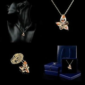 【送料無料】アクセサリー　ネックレスネックレスペンダントリアルゴールドカラーオリジナルデザインseora collar cadena colgante flor realorocolor cristal diseo original