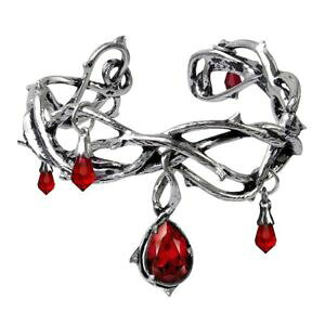 yzANZT[@lbNXuXbgXtXL[SVbNhbvalchemy pasin brazalete pulsera enredados espinas rojo swarovski gotas de sangre gtico