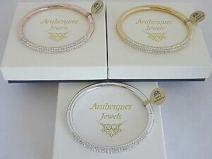 yzANZT[@lbNXqWAxXNuXbguXbgXtXL[NX^arabesques jewels con bisagras brazaletepulsera los elementos de cristal swarovski genuino