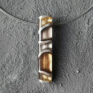 yzANZT[@lbNXXeXX`[RA[JsXVFJ[uElbNXnuevo 40cm5cm acero inoxidable collier capiz concha color metallicsmarrn collar