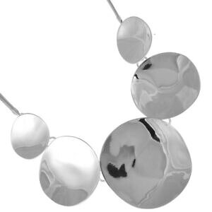 yzANZT[@lbNXVo[lbNXEhfBXN[ghermosa bisutera declaracin collar de plata disco redondo m509