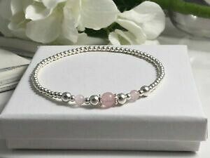 �y���������z�A�N�Z�T���[�@�l�b�N���X�n�b�s�[���[�Y�N�H�[�c�u���X���b�g���f�B�[�X�V���o�[�X�^�[�����O�V���o�[plata esterlina elstico tobillera por encantado cuarzo rosa pulseras seoras plata rega