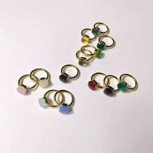 �y���������z�A�N�Z�T���[�@�l�b�N���Xbague dor petit carr cristal autriche bleu vert rouge jaune t53 s7 17mm nd7