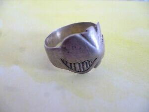 �y���������z�A�N�Z�T���[�@�l�b�N���X�x���x���r���e�[�W�����Obague touareg tuareg berbere bague anciennebague old vintage ring 59