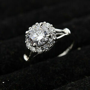 �y���������z�A�N�Z�T���[�@�l�b�N���X�V���o�[�����Omujer hermosa anillo plateado anillo de compromiso cristales elementos