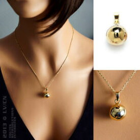 【送料無料】アクセサリー　ネックレスブールプラークヌフpendentif boule plaqu or 15mm neuf 2873200