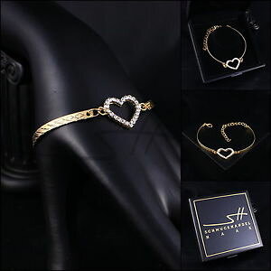 yzANZT[@lbNXuXbguXbgS[hXtXL[GguX^[pulsera cirujana corazn brazalete, dorado pl, swarovski elements, incl estuche