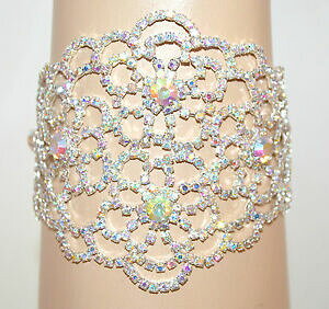 �y���������z�A�N�Z�T���[�@�l�b�N���Xbracciale argento strass donna cristalli sposa cerimonia elegante damigella e100