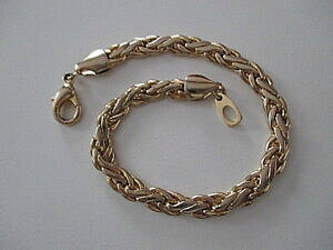 yzANZT[@lbNXre[W^Nu[huXbgp^[pulsera vintage dorado tanques pulsera patrones trenzas