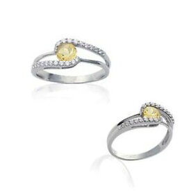 【送料無料】アクセサリー　ネックレスmagnifique bague en argent, citrine et zirconium taille 50 disponible