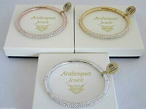 yzANZT[@lbNXAxXNuXbgXtXL[NX^Vo[S[hsNgenuine arabescos brazalete pulseraelementos de cristal de swarovski plata oro rosa