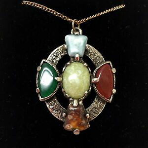 yzANZT[@lbNXBe[WZeBbNNXlbNXAK^y_gjoyas vintage maravilloso cruz celta firmado impresionantes gata collarcolgante