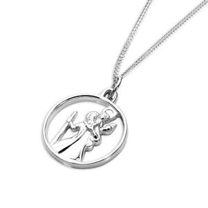 yzANZT[@lbNXX^[OVo[I[vZgNXgt@[y_glbNXC`925 plata esterlina abrir st christopher colgante collar 14 32 pulgadas