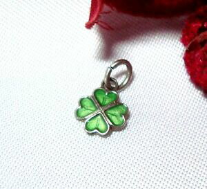 yzANZT[@lbNXGiy_gN[o[Vo[pequeo esmaltes trbol colgante paras charm charms platacs 443