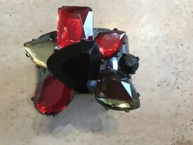 【送料無料】アクセサリー　ネックレスブレスレットブラックレッドimpresionante pulsera brazalete puo negro rojo