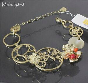 yzANZT[@lbNXuXbgre[W{[VPS[hXtXL[R[s[`pulsera de la flor vintage reliquia bohm silken oro durazno coral swarovski bnwt