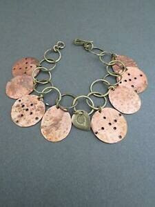 yzANZT[@lbNX_jXguXbgBe[Wvintage latn cobre de pulsera modernista