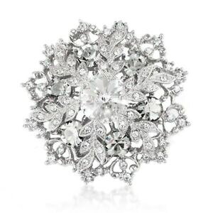 yzANZT[@lbNXNX}XXtXL[Xm[t[N{bNXy_gu[`navidad especial blanco swarovski elements copo de nieve broche colgante 14k en caja de re