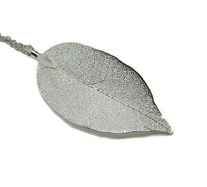 yzANZT[@lbNXVo[V[gVo[y_glbNX`F[}OmAj[Nhoja de plata plateado real magnolia colgante y cadena collar joyera nica