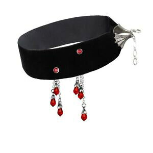 yzANZT[@lbNXxxbg`[J[XtXL[NX^SVbNestao alquimia gtica bitten sangre vampiro gargantilla de terciopelo con cristal de swarovski