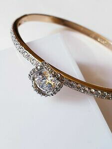 yzANZT[@lbNXNX^uXbgmujeres damas encantador encantador dorada cristal brazalete pulsera joyas regalo fiesta