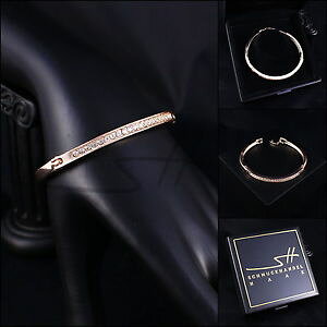 yzANZT[@lbNXuXbguXbgXtXL[GgP[Xbrazalete armspange pulsera * noble crculo * rosegold pl, swarovski elements, estuche
