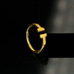 �y���������z�A�N�Z�T���[�@�l�b�N���X�S�[���f�������O�t�@�C���V���o�[�N���X�V���c�V���v��anillo dorado plata fina 925 camiseta forma clase simple ajustable cy7